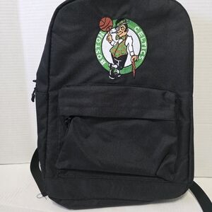 Boston Celtics Black Backpack Laptop Bag for Adult or Children 16" New